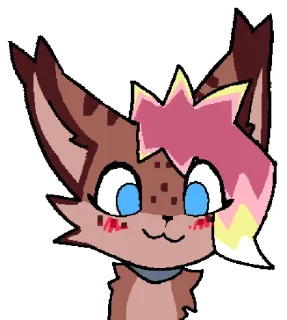 Sticker 🙂 Amely The Lynx