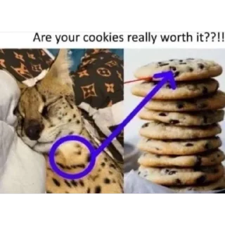 Телеграм стикер 🍪 Цяточки :: @fStikBot