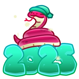 Sticker 🐍 Lunar Snake
