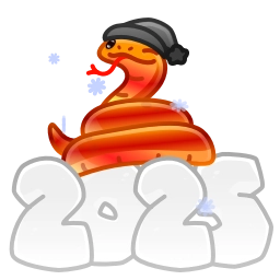 Sticker 🐍 Lunar Snake
