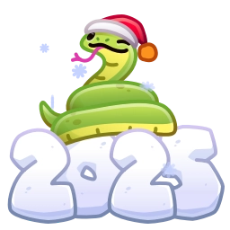 Sticker 🐍 Lunar Snake