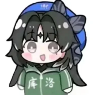 Telegram sticker 😙 Wunthering_Waves丨TideGirls@Man5say