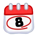 Video sticker 🗓 Calendar