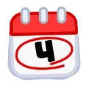 Video sticker 📆 Calendar