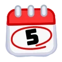 Video sticker 🗓 Calendar