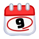 Video sticker 🗓 Calendar