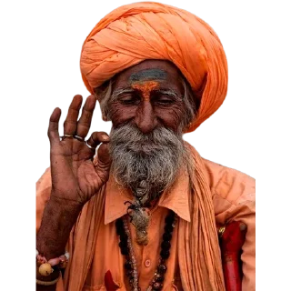 Telegram sticker 👌 Sadhu | @huickers