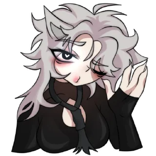 Sticker ❤️ Сольга (@buk0wka)