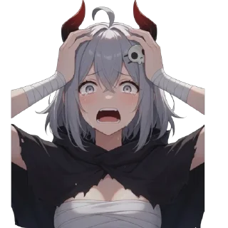 Telegram sticker 🫥 엣지와 축배를