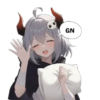 Telegram sticker 🫥 엣지와 축배를