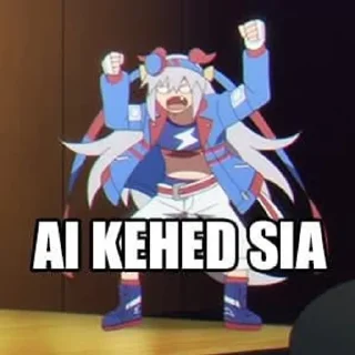 Telegram stiker 😤 Gadis Kuda :: @fStikBot