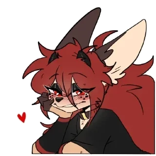 Telegram sticker ❤️ Fan set Penta's №2