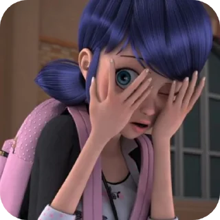 Telegram sticker 💇 Lady bug 🐞 (Xpetxer_anyaX)