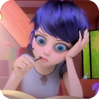 Telegram sticker 💇 Lady bug 🐞 (Xpetxer_anyaX)