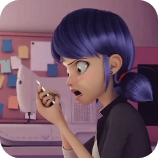 Telegram sticker 👓 Lady bug 🐞 (Xpetxer_anyaX)