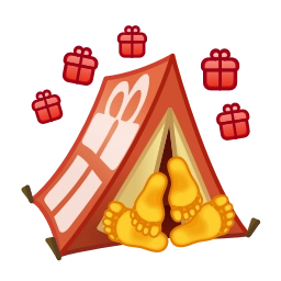 Sticker ⛺️ @raika Game