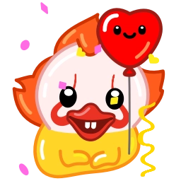 Sticker 🤡 @raika Game