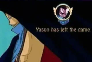 Video sticker 😐 Yasuo