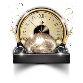 Telegram sticker ⏰ Happy New Year @PunjabiSticker