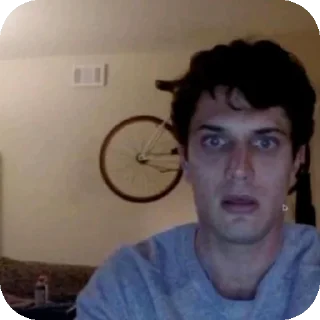 Telegram sticker 🚲 Shut your bitch as up