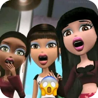 Video sticker 🧸 Shut your bitch as up