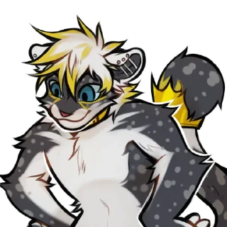 Telegram sticker 🤷‍♂️ @ZuriTheChee