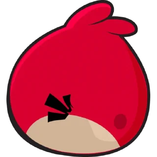 Telegram sticker 🤩 red из энгри бердс @ckladstikerov7