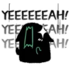 Video sticker ✊ (@ShoutoEmoji) Bla...
