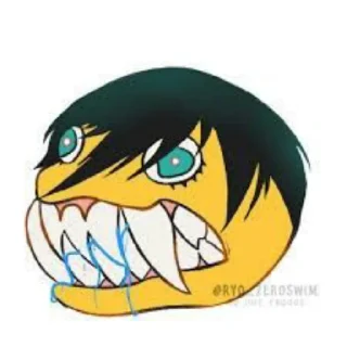Telegram sticker 👄 Блю лок