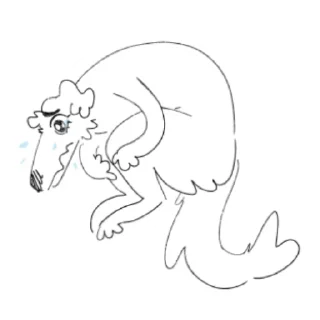 Video sticker 🥲 borzoi underground