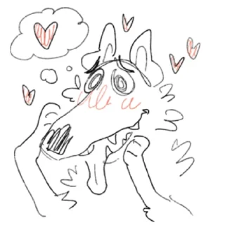 Sticker 💕 borzoi underground