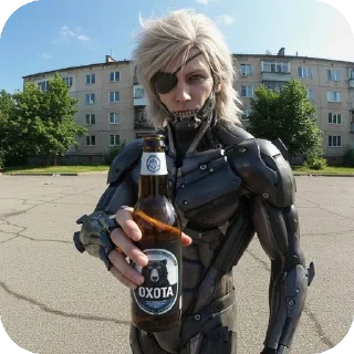 Sticker 👍 Металлическая шестерня поднимается: месть