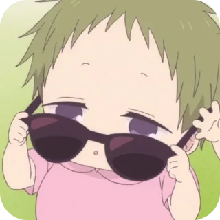 Telegram sticker 😎 krit pj karato` @Nerd_home