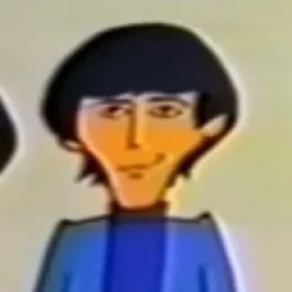 Sticker 😏 The Beatles cartoon (ToffaBoo)