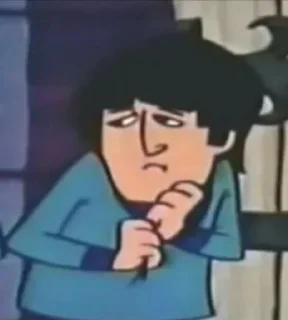 Telegram sticker 🥺 The Beatles cartoon (ToffaBoo)