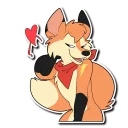 Telegram sticker 😘 Arc