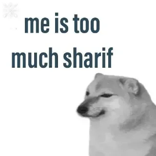 Telegram sticker ✨ Riyaz Doge sticker @Riyaz0123 — @stckrRobot