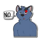 Telegram stiker ❌ Crimsonred & Kay