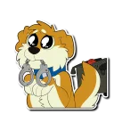 Video sticker 🐶 Crimsonred & Kay