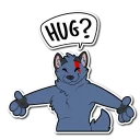 Telegram sticker 🤗 Crimsonred & Kay