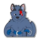 Telegram sticker 🐶 Crimsonred & Kay