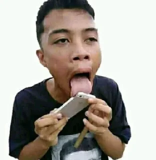 Telegram stiker 😛 TRASH BY @belumadanamee