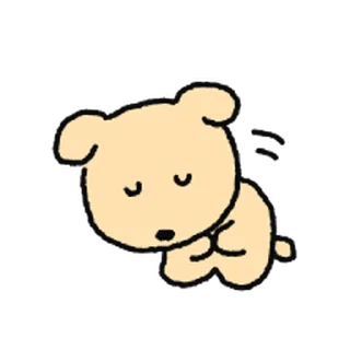 Telegram sticker 🐶 깜자라고해 @moe_sticker_bot