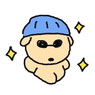 Telegram sticker 🐶 깜자라고해 @moe_sticker_bot