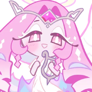 Video sticker 💘 ꒰‌ ♡゙̼  🍰ㅤEternalSugarCookie 🪽:: @CookieRunEmojiplus