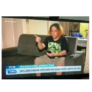 Telegram sticker 📺 Vai tomar no cu 8.0 @sarapateldecarne