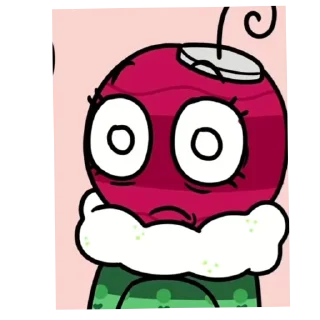 Telegram sticker 😨 Боббета!🦄 @Dandy_krk2