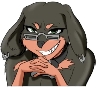 Video sticker 😈 Finster Grinsen