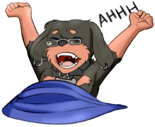 Video sticker 🤭 Finster Grinsen