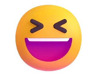 Telegram sticker 😆 Fluent Emoji #1 @HiSticker
